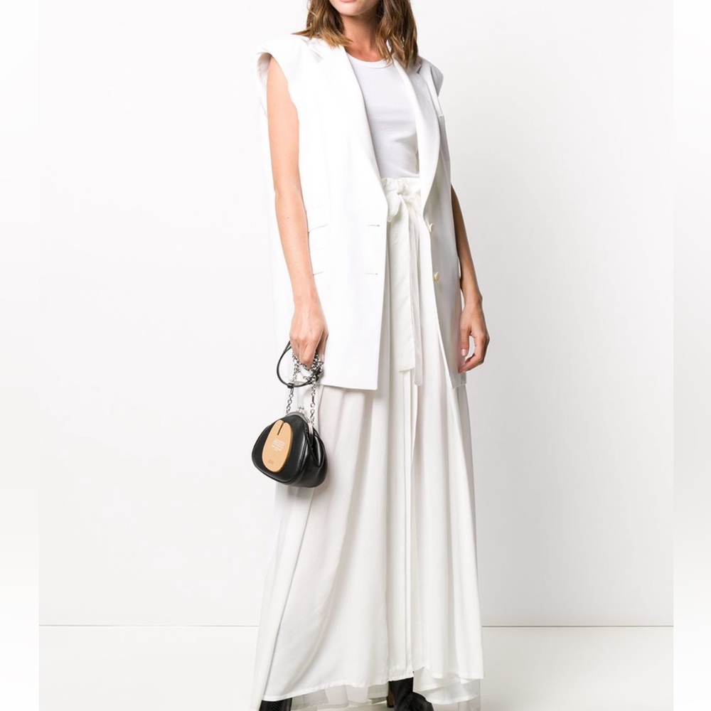 ANN DEMEULEMEESTER
Tie-Waist Maxi Skirt 38